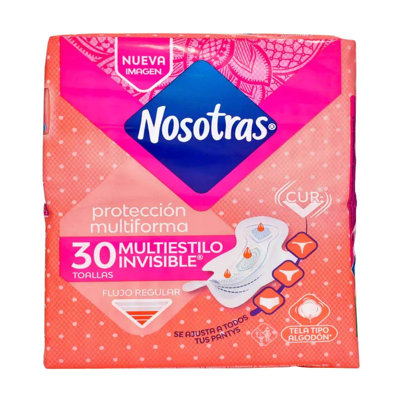 TOA.NOSOTRAS INVISIBLE MULTIESTILO 30 UDS - Imagen 1