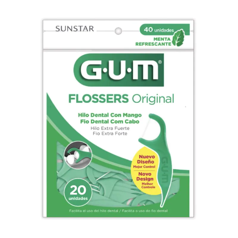 HILO DENTAL GUM FLOSSERS ORIG.20 UND - Imagen 1