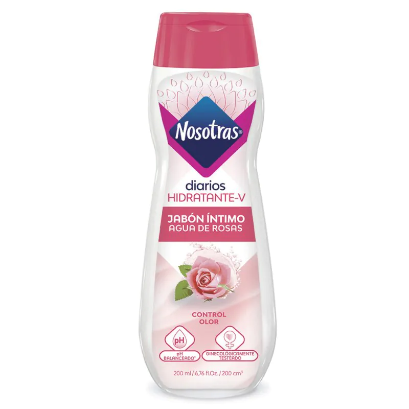 JAB.INTIMO NOSOTRAS AGUA DE ROSAS 200 ML - Imagen 1