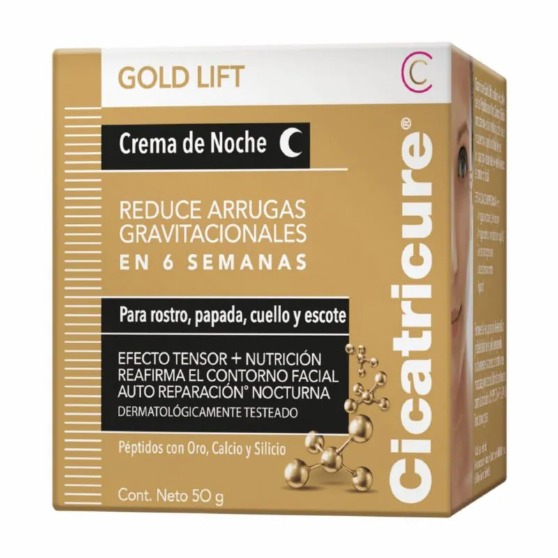 CICATRI CREMA FAC.GOLD LI NOCHE 50GR - Imagen 1