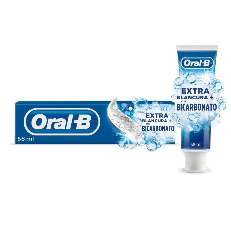 200042781-1.jpg ORAL-B CREMA DENTAL BICARBONATO 58 ML - Imagen 1