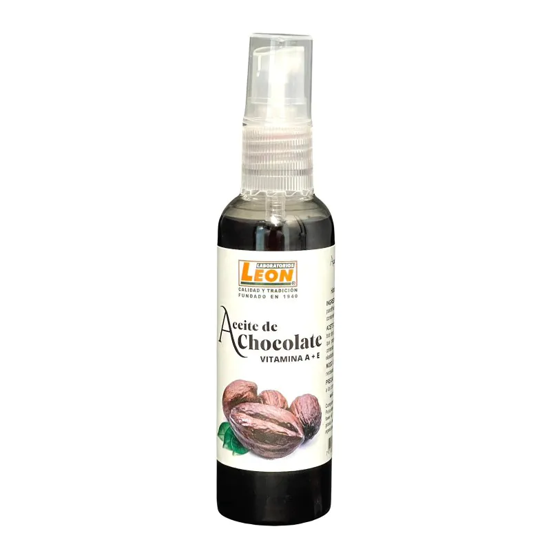 200043742-1.jpg ACEITE CHOCOLATE SPRAY 60 ML LEON - Imagen 1