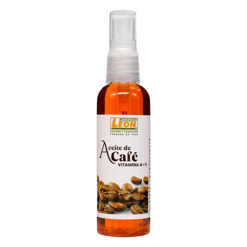 ACEITE CAFE  SPRAY 60 ML LEON - Imagen 1