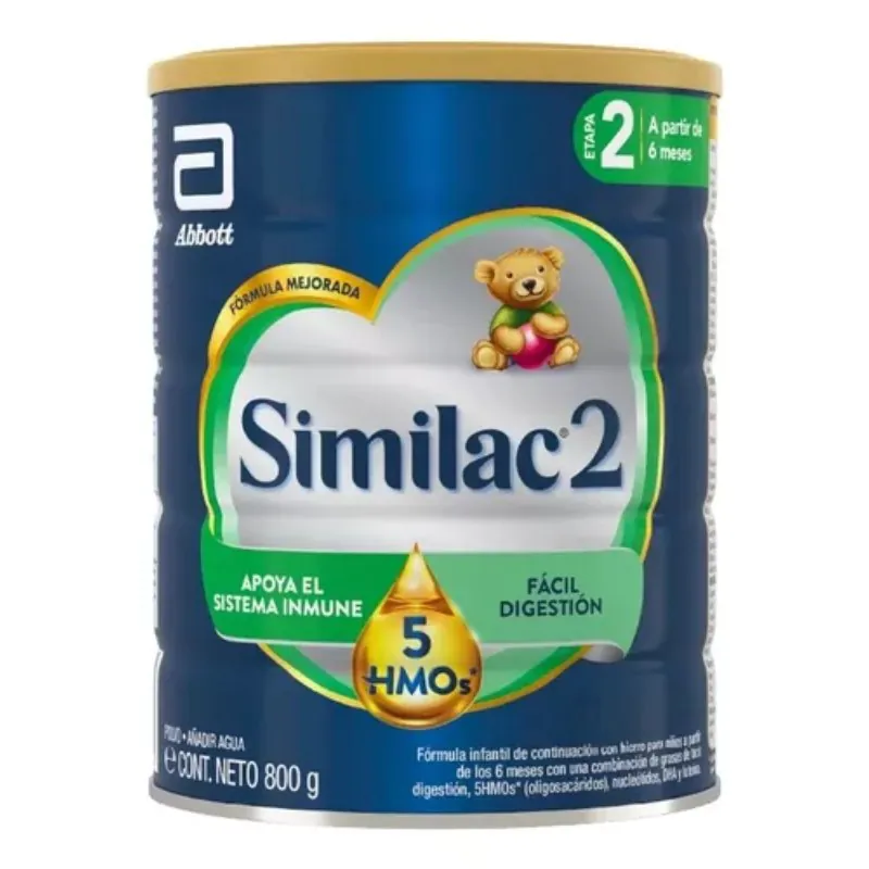 SIMILAC 2 5HMOS TARRO 800 GR - Imagen 1
