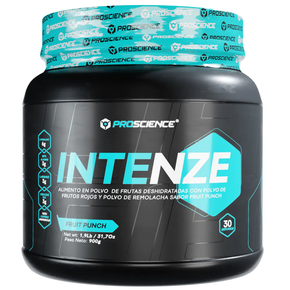 INTENZE PREWORKOUT 900 GR 30 SERV PROSCIENCE - Imagen 1