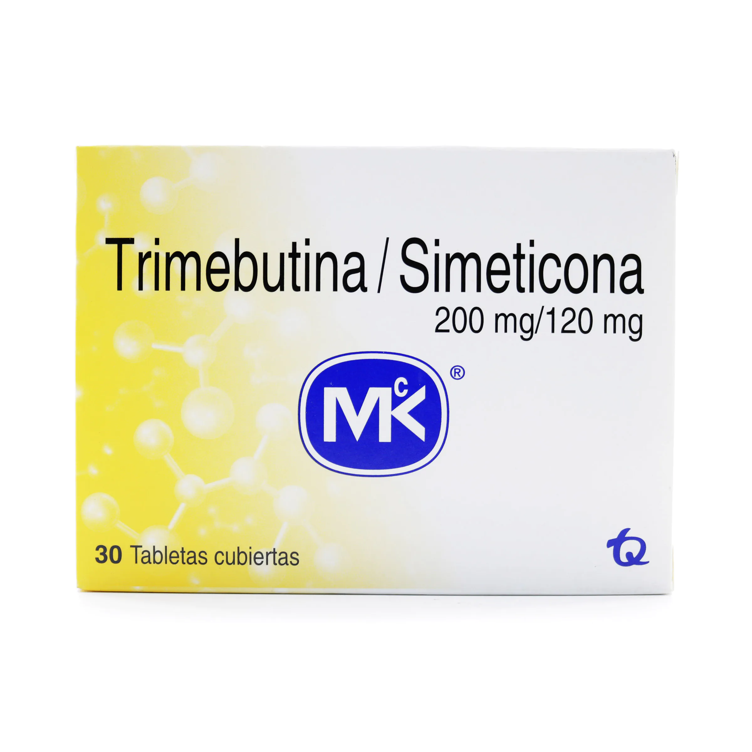 TRIMEBUTINA SIMETIC.200/120 MG 30 TBS MK - Imagen 1