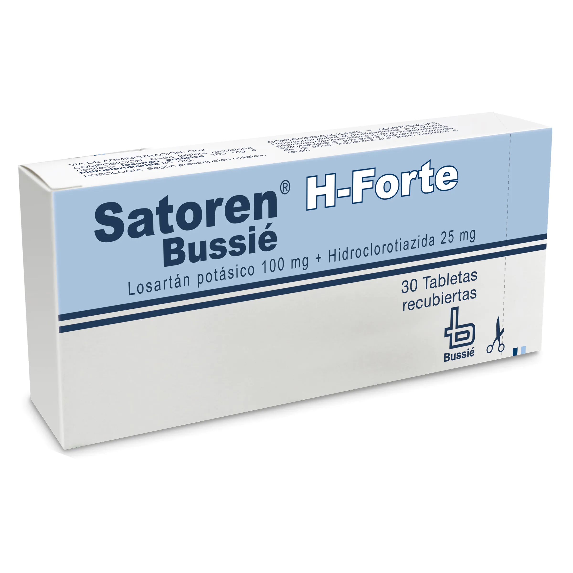 SATOREN H FORTE 100/25 MG 30 TBS - Imagen 1