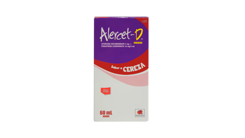 ALERCET D JARABE 60 ML ALERCET D JARABE 60 ML - Imagen 1