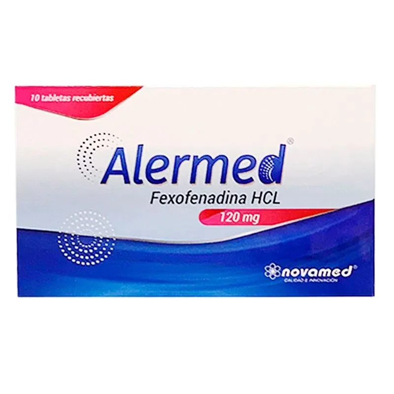 ALERMED 120 MG 10 TABLETAS - Imagen 1