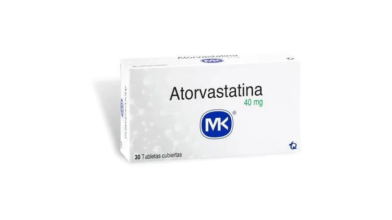 ATORVASTATINA 40 MG 30 TBS MK ATORVASTATINA 40 MG 30 TBS MK - Imagen 1