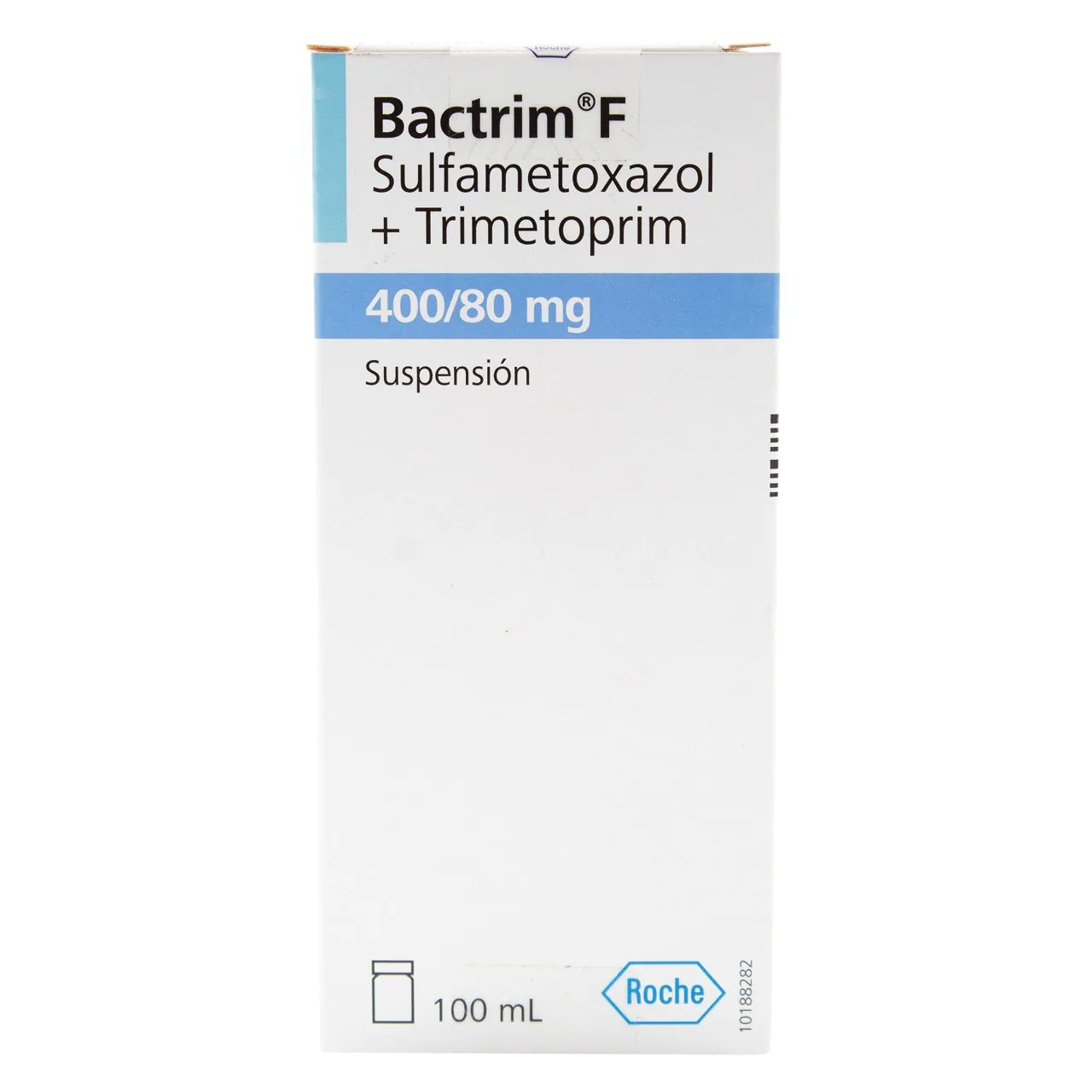 BACTRIM F 80+400 MG SUSP.100ML BACTRIM F 80+400 MG SUSP.100ML - Imagen 1