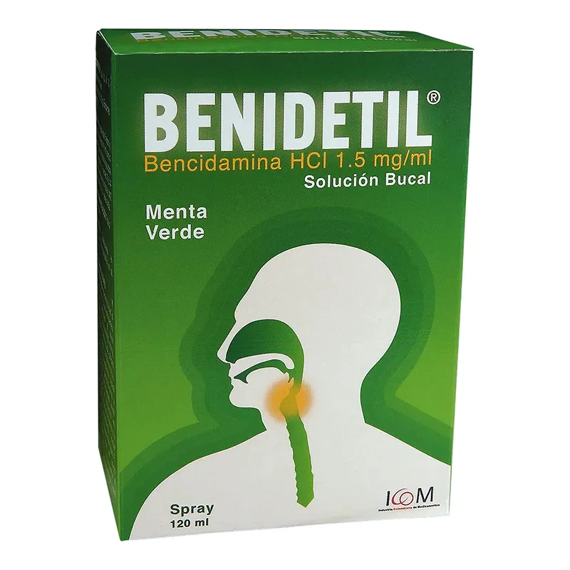 BENIDETIL 1.5MG MENT 120 ML SPR ICOM - Imagen 1