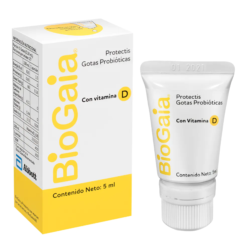 BIOGAIA + VITAMINA D3 5 ML - Imagen 1