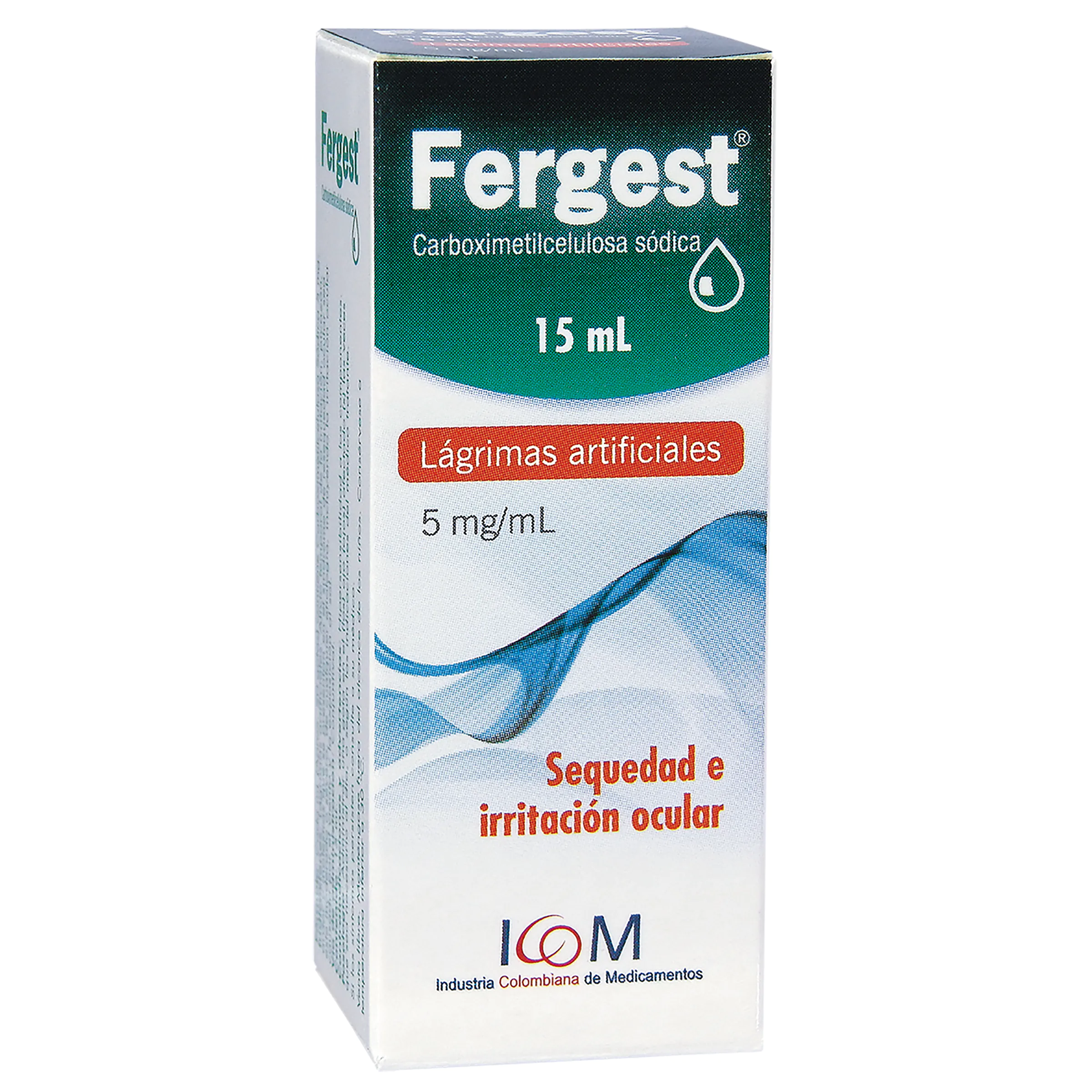 CARBOMETILCELULOSA FERGEST 0.5% 15 ML ICOM CARBOMETILCELULOSA FERGEST 0.5% 15 ML ICOM - Imagen 1