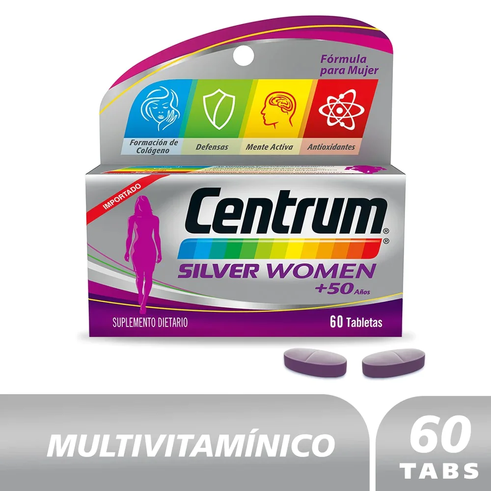 CENTRUM SILVER WOMEN 50 60 TAB - Imagen 1