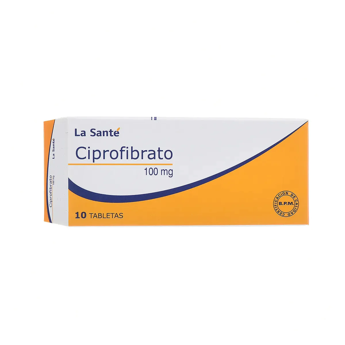 CIPROFIBRATO 100 MG 10 TBS CIPROFIBRATO 100 MG 10 TBS LS - Imagen 1