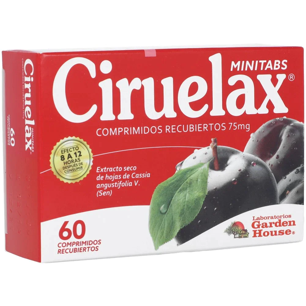 CIRUELAX MINITABS 60 COMPRIMIDOS - Imagen 1