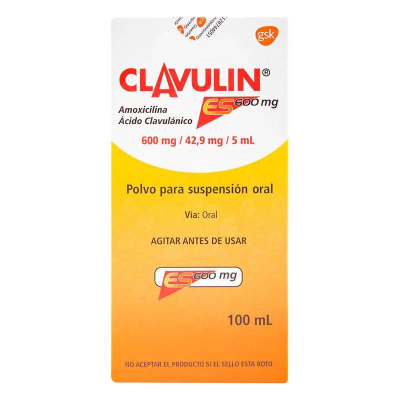 CLAVULIN ES 600 MG 100 ML - Imagen 1