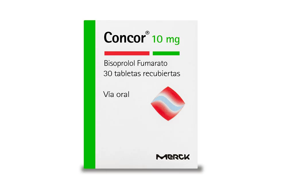 CONCOR 10 MG 30 TBS - Imagen 1