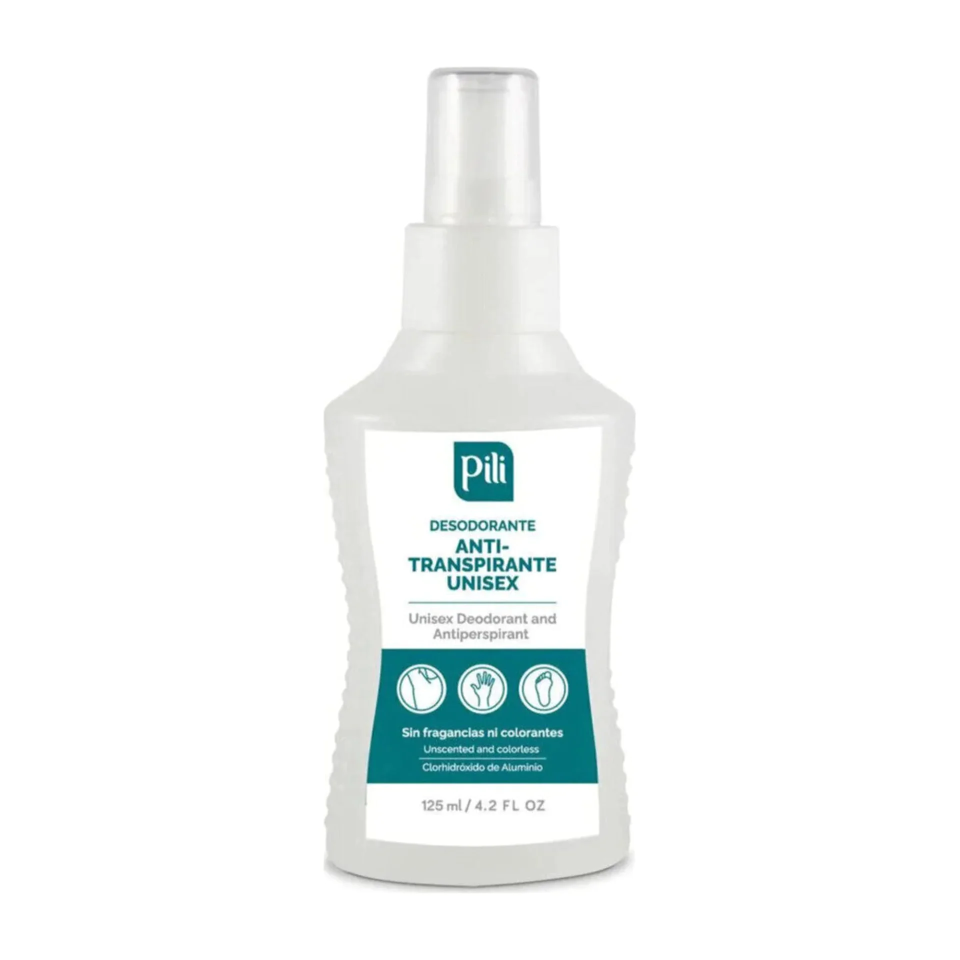 DTE.ANTITRANSPIRANTE PILI SPRAY 125 ML - Imagen 1