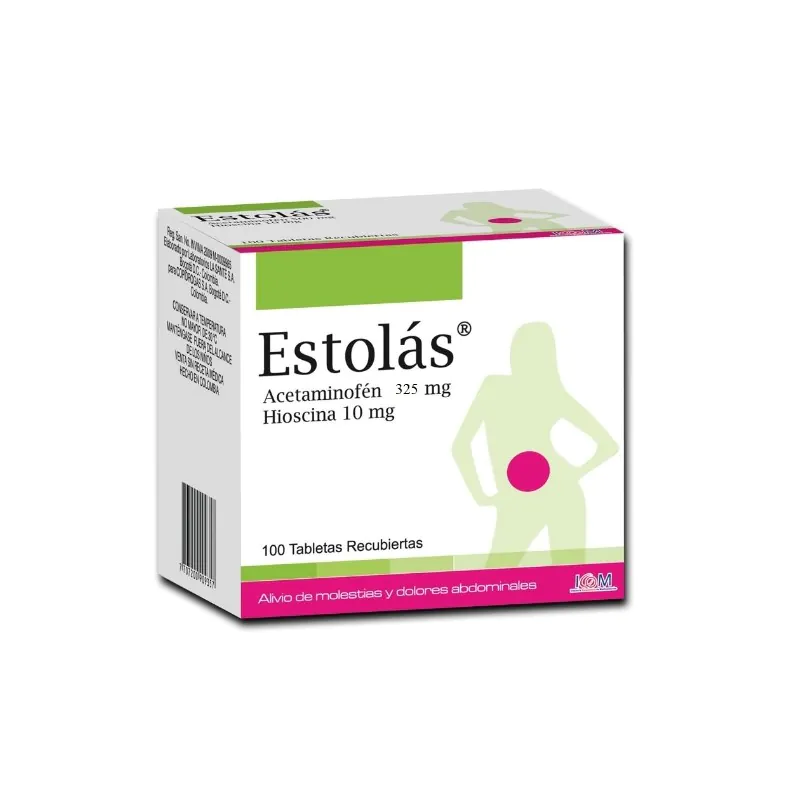 ESTOLAS 325/10 MG 100 TBS ICOM - Imagen 1