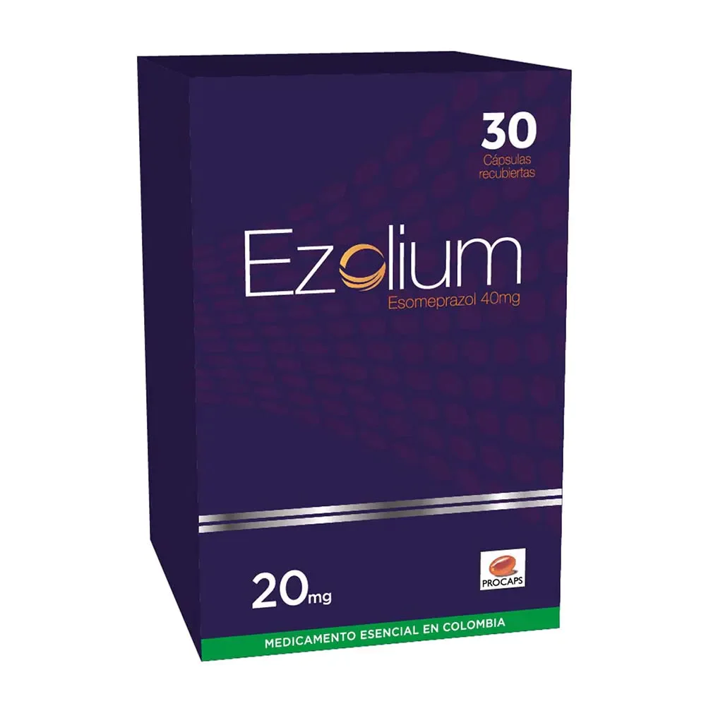 EZOLIUM 20 MG 30 TABLETAS EZOLIUM 20 MG 30 TABLETAS - Imagen 1