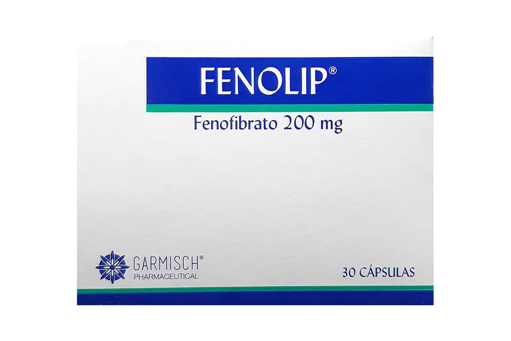 FENOLIP 200 MG 30 CAPSULAS - Imagen 1