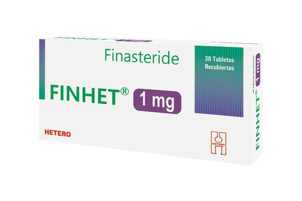 FINASTERIDE FINETH 1 MG X 30 TB FINASTERIDE FINETH 1 MG X 30 TB - Imagen 1