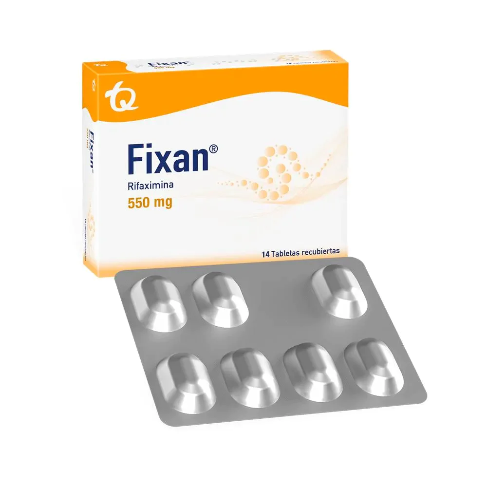 FIXAN 550 MG 14 TABS - Imagen 1