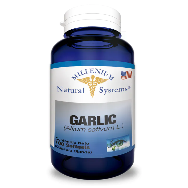 GARLIC 1500 MG X 100 CAP NAT. SYSTEMS* - Imagen 1