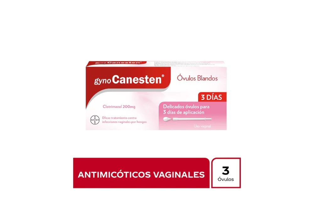 GYNOCANESTEN 200 MG 3 OVULOS BLANDOS - Imagen 1