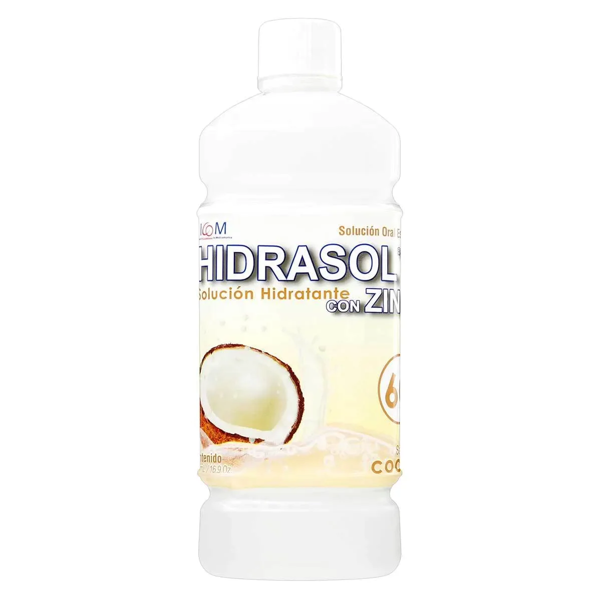 HIDRASOL 60 CON ZINC COCO 500ML ICOM - Imagen 1