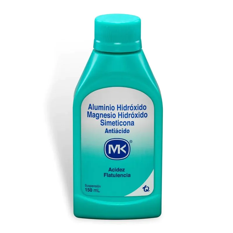 HIDROXIDO ALUMINIO SIMETICONA 150 ML MK - Imagen 1