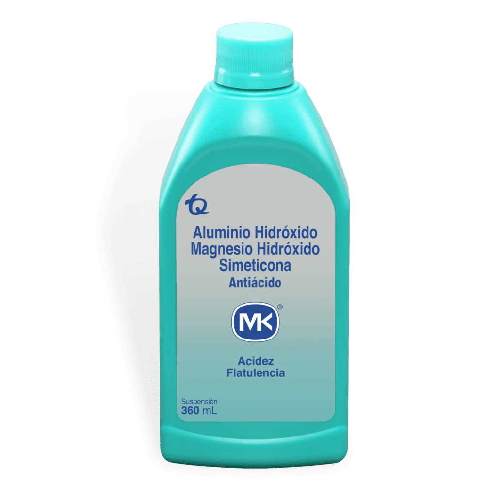 HIDROXIDO ALUMINIO SIMETICONA 360 ML MK HIDROXIDO ALUMINIO SIMETICONA 360 ML MK - Imagen 1