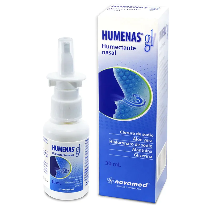 HUMENAS GL HUMECTANTE NASAL 0.9 G 30 ML - Imagen 1