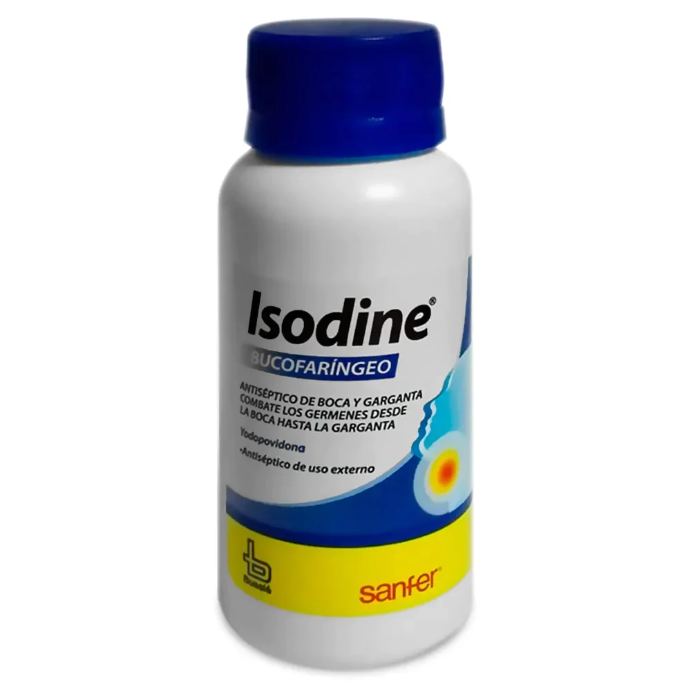 ISODINE BUCOFARINGEO 120 ML - Imagen 1