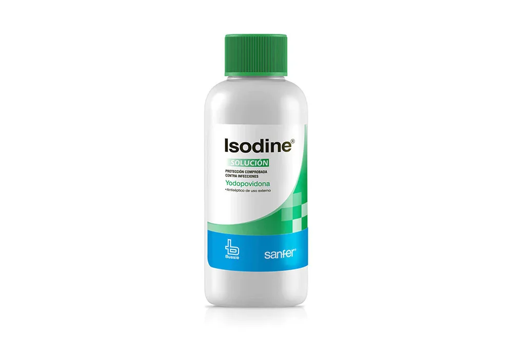 ISODINE SOLUCION 120 ML - Imagen 1