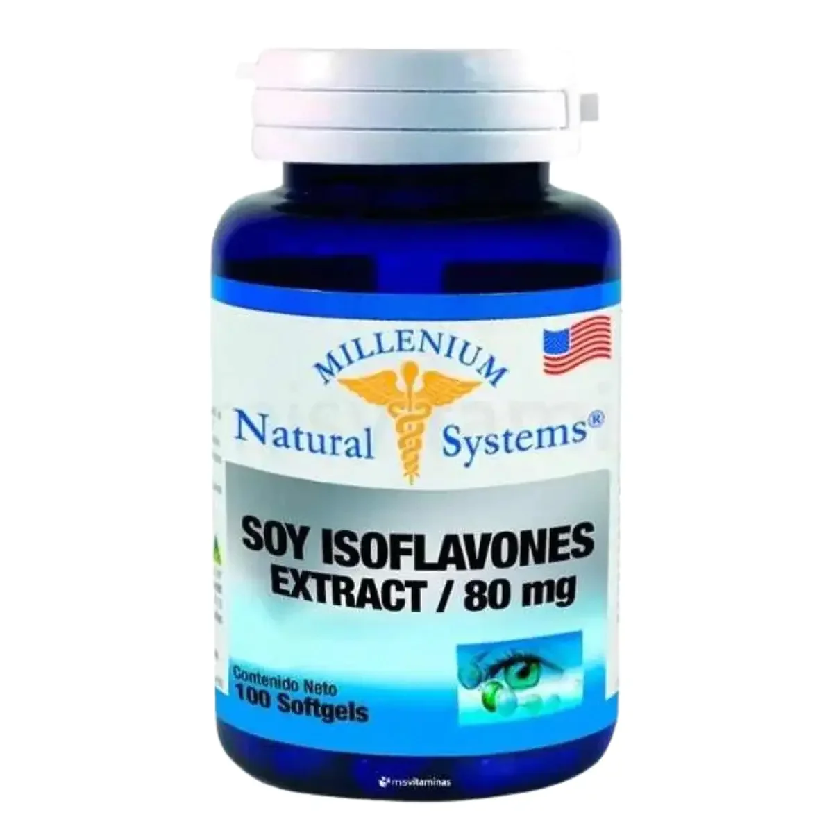 ISOFLAVONAS SOYA NAT SYSTEM 60 CAP SOY ISOFLAVONES 80 MG X 60 NAT. SYSTEMS* - Imagen 1