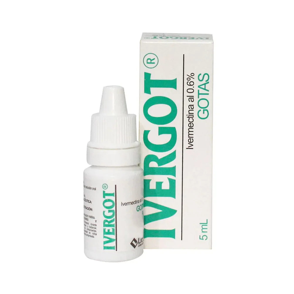 IVERGOT 0.6% GOTAS 5 ML - Imagen 1