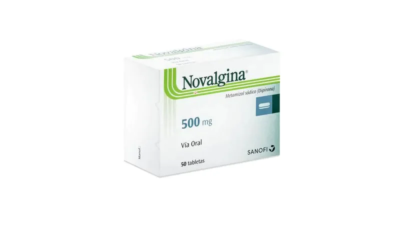 NOVALGINA 500 MG 50 TBS NOVALGINA 500 MG 50 TBS - Imagen 1