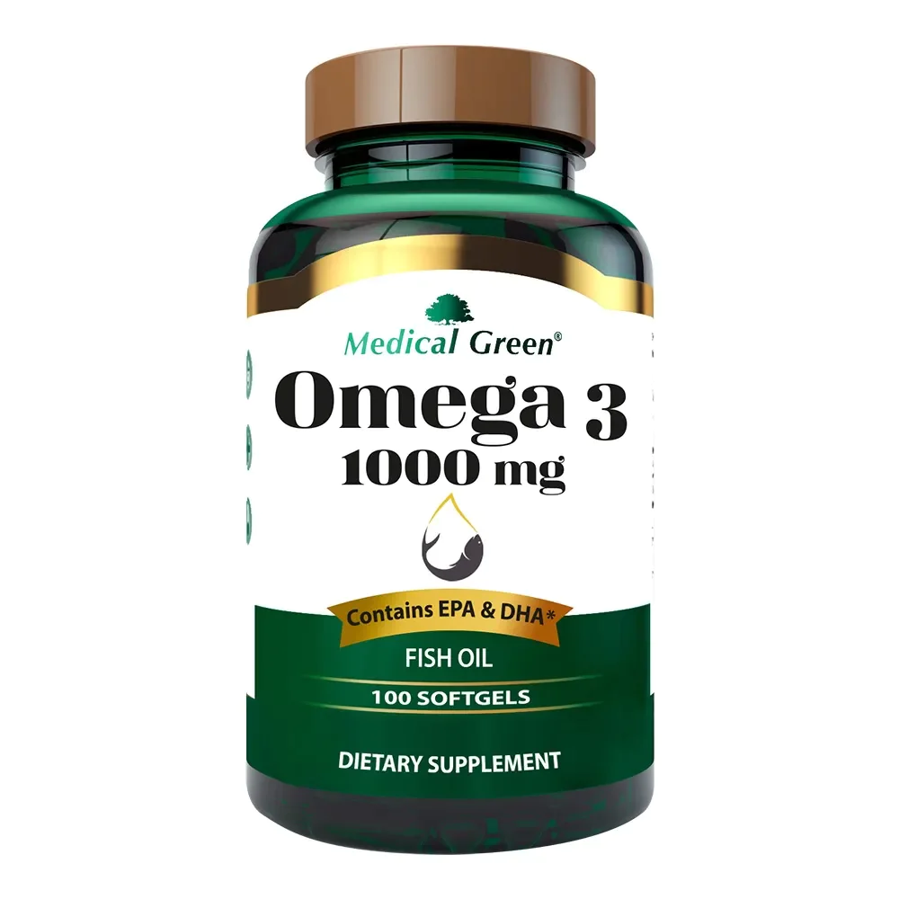 OMEGA 3 (MAX-EPA) 1.000 MG 100 CAPS MEDICAL.jpg OMEGA 3 1000 MG MEDICAL X 100 - Imagen 1