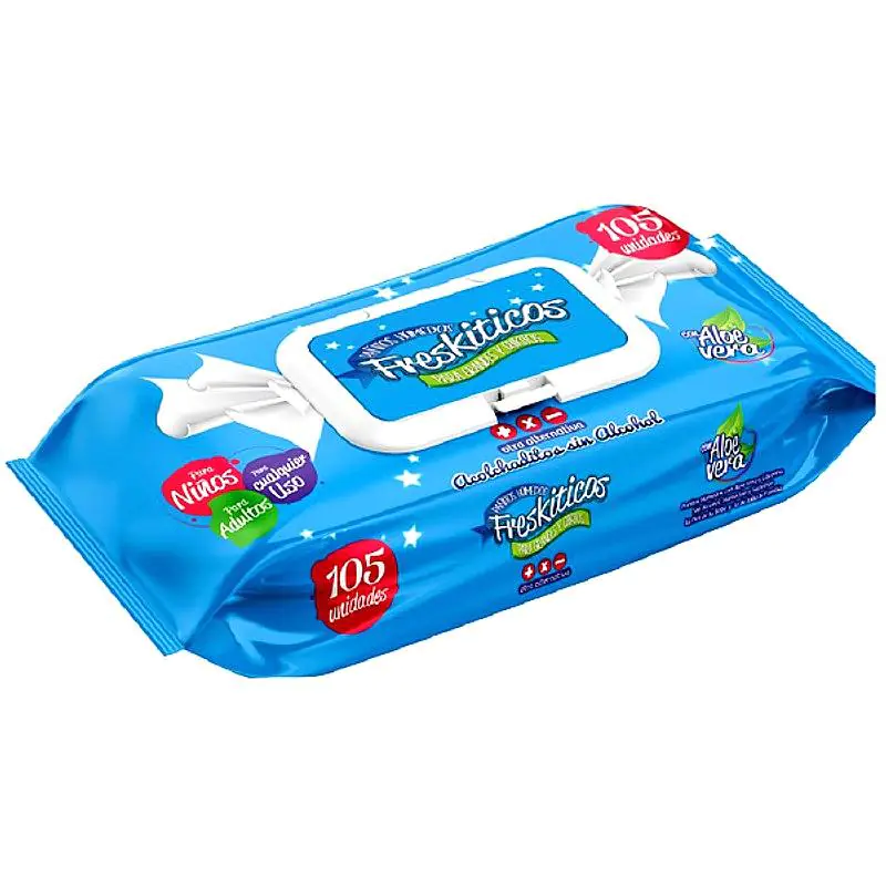 PAÑITOS HUMEDOS FRESKITOS X 105 UND - Imagen 1