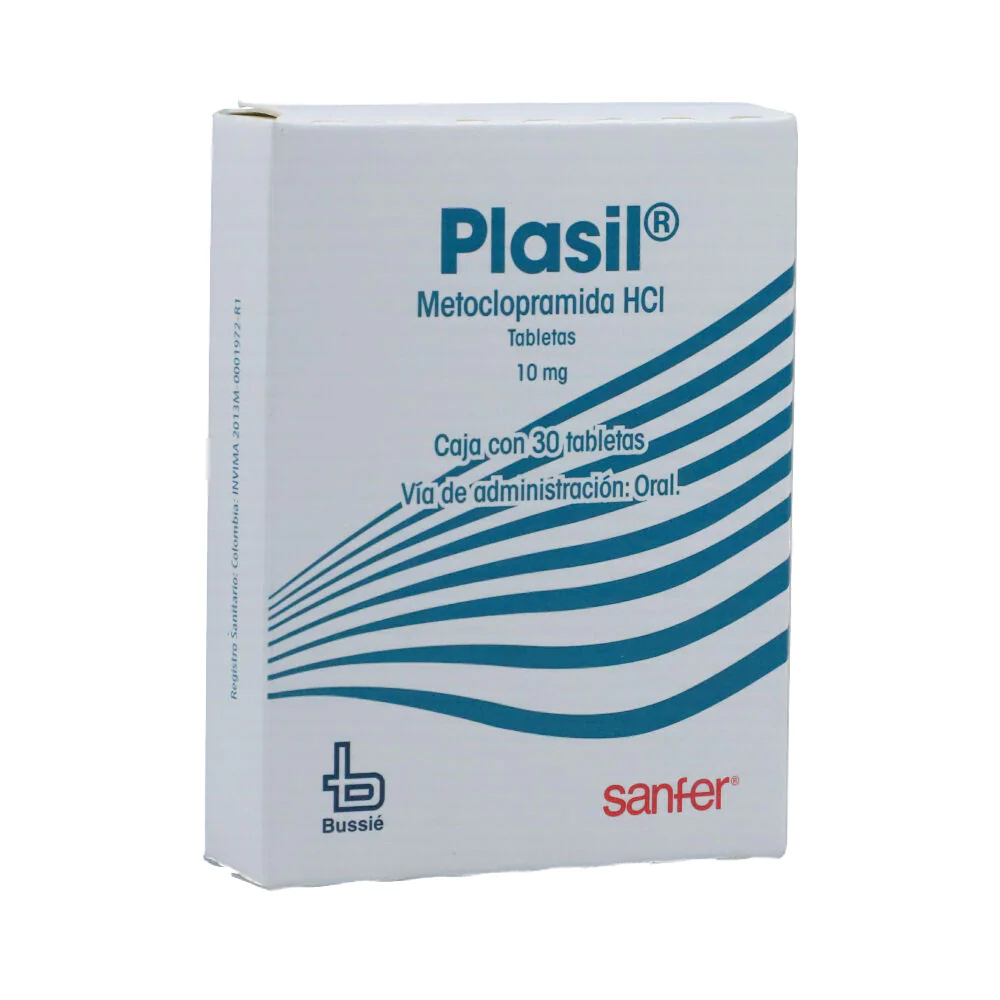 PLASIL 10 MG 30 TABLETAS PLASIL 10 MG - Imagen 1