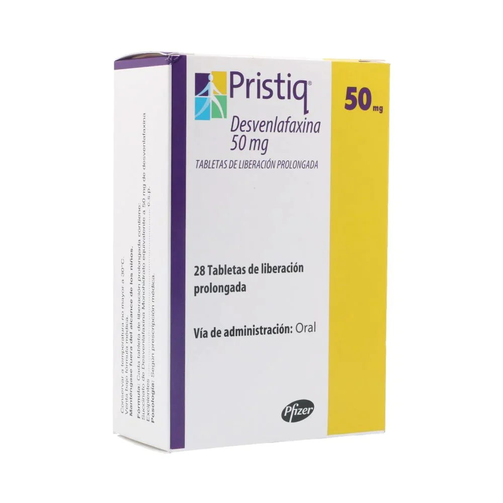 PRISTIQ 50 MG 28TBS - Imagen 1