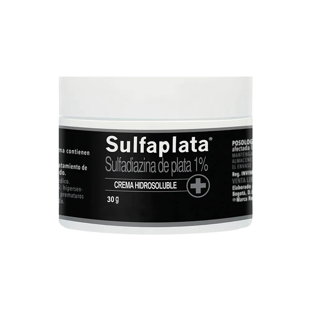 SULFAPLATA 1% CREMA 30 GR - Imagen 1