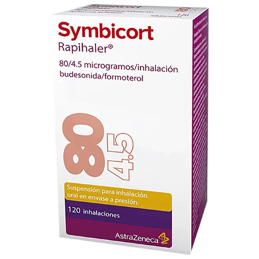 SYMBICORT RAPIH 80/4.5 MG 120 D - Imagen 1