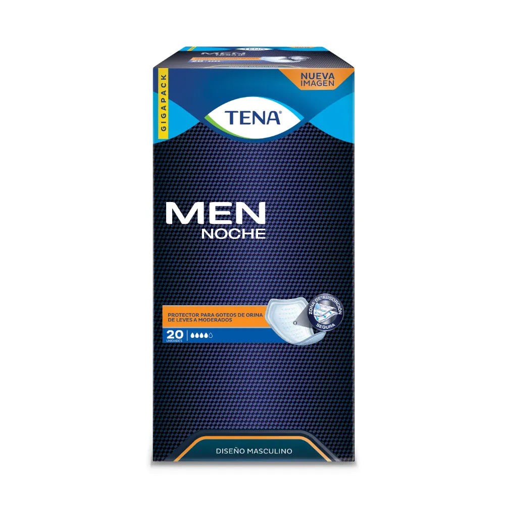 TENA-FOR-MEN-NOCHE-20-UND-PROTEC.jpg TENA FOR MEN NOCHE 20 UND PROTEC - Imagen 1
