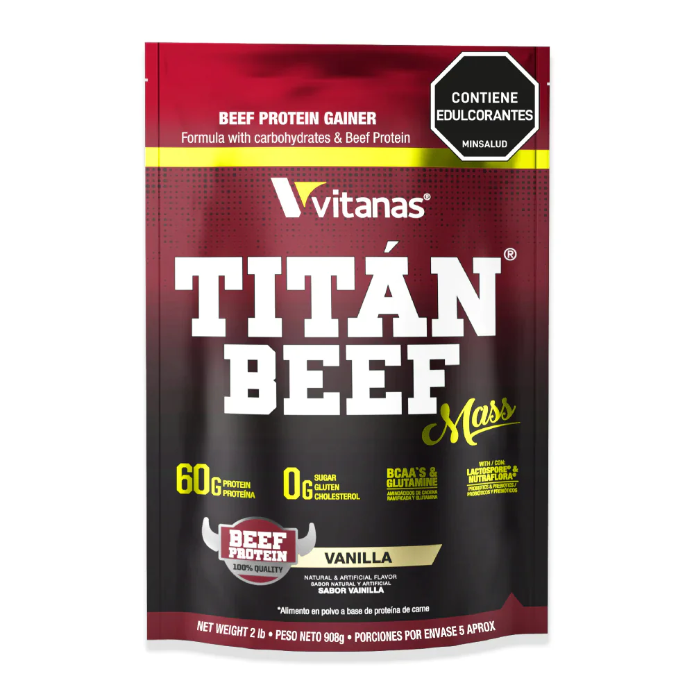 TITAN BEEF MASS 2 LIB TITAN BEEF MASS 2 LIBRAS - Imagen 1