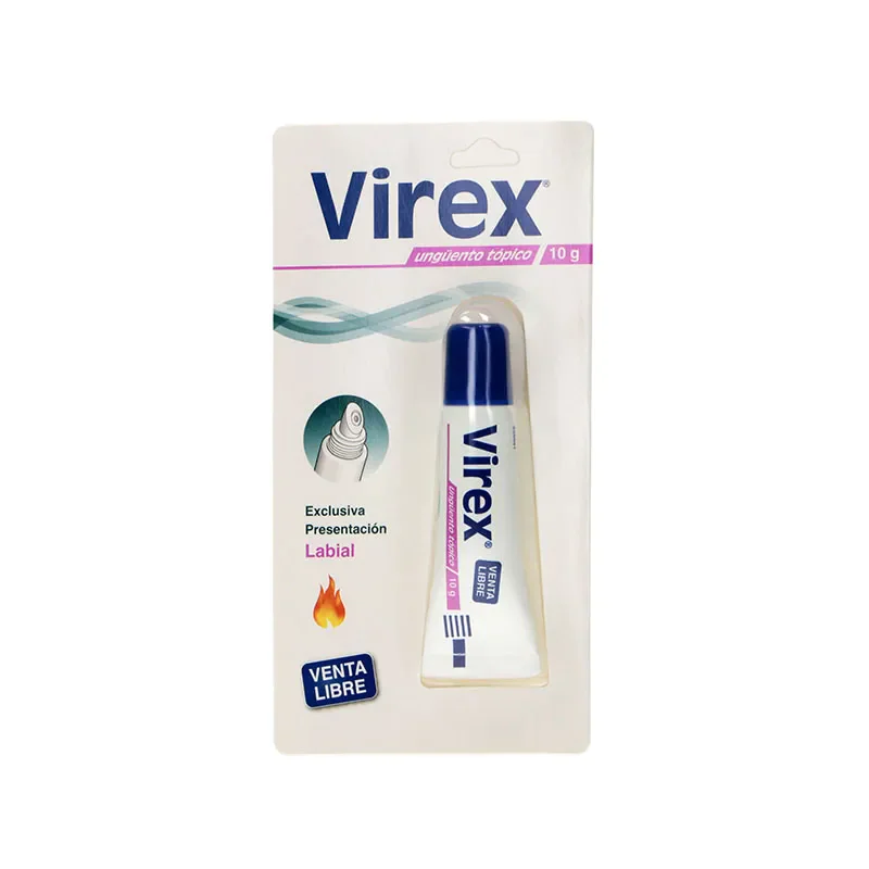 VIREX LIPSTICK LABIAL 10 GR VIREX LIPSTICK LABIAL 10 GR - Imagen 1
