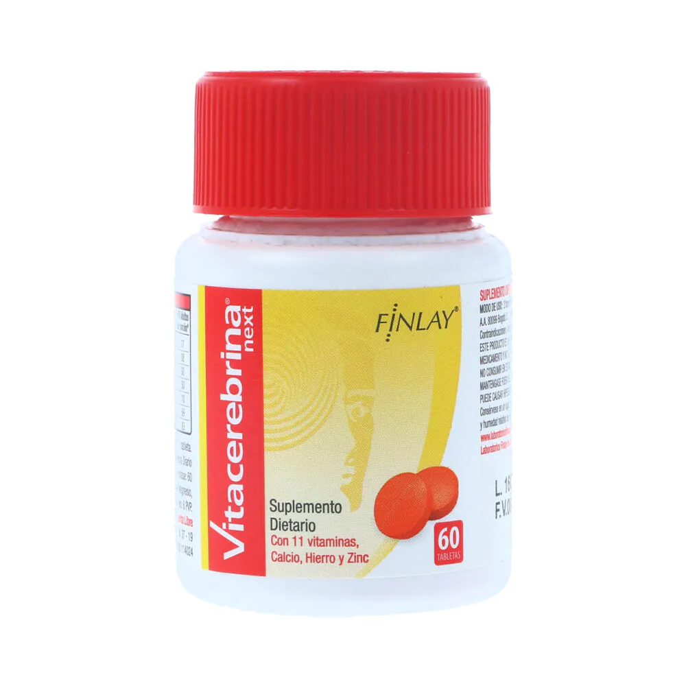 VITACEREBRINA NEXT 60 TABLETAS - Imagen 1